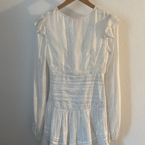Rococo Sand True Mini Dress Sand White - Size Small - Picture 12 of 13